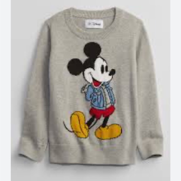 babyGap Disney Mickey Mouse Crewneck Sweater size 4t - Picture 1 of 5